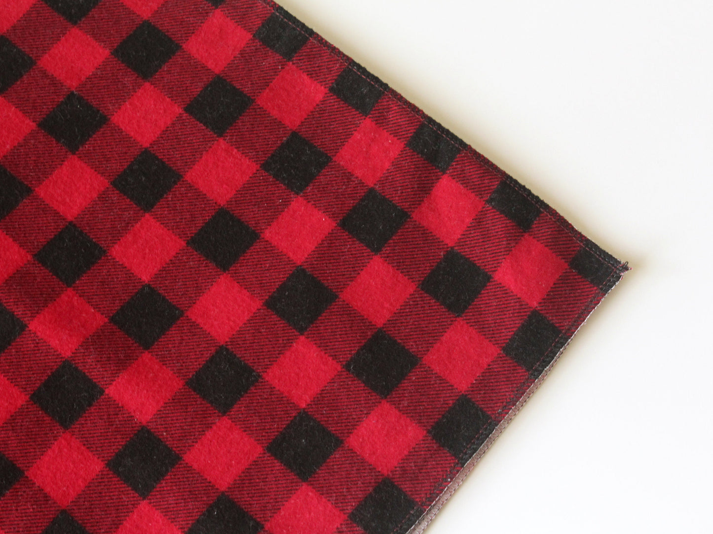 Red Buffalo Check Extra Large Flannel Receiving Blanket Swaddle | Gender Neutral Baby Shower Gift | CPSC Compliant